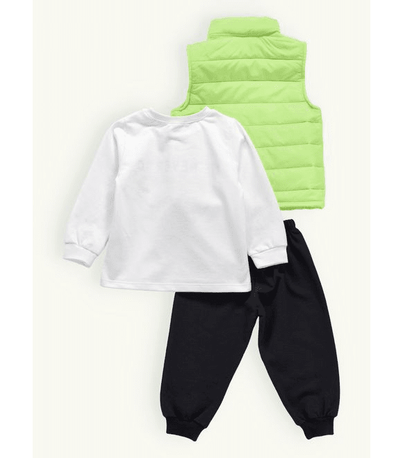 Dětská stylová tepláková souprava zelená