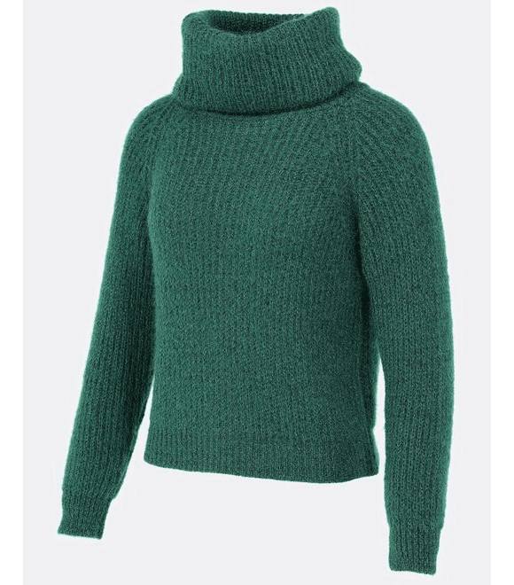 Dámsky sveter zelený