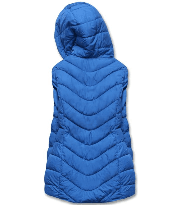Dámska zimná modrá bunda