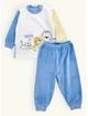 Detské pyžamo TIGRÍKY bielo-modro-žlté