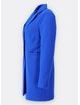 Klasický dámský kabát modrý
