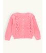 Detský pletený sveter ružový