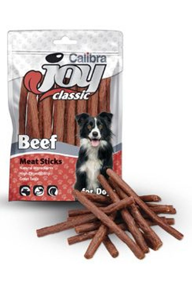 Calibra Joy Dog Classic Beef Sticks 100g NEW