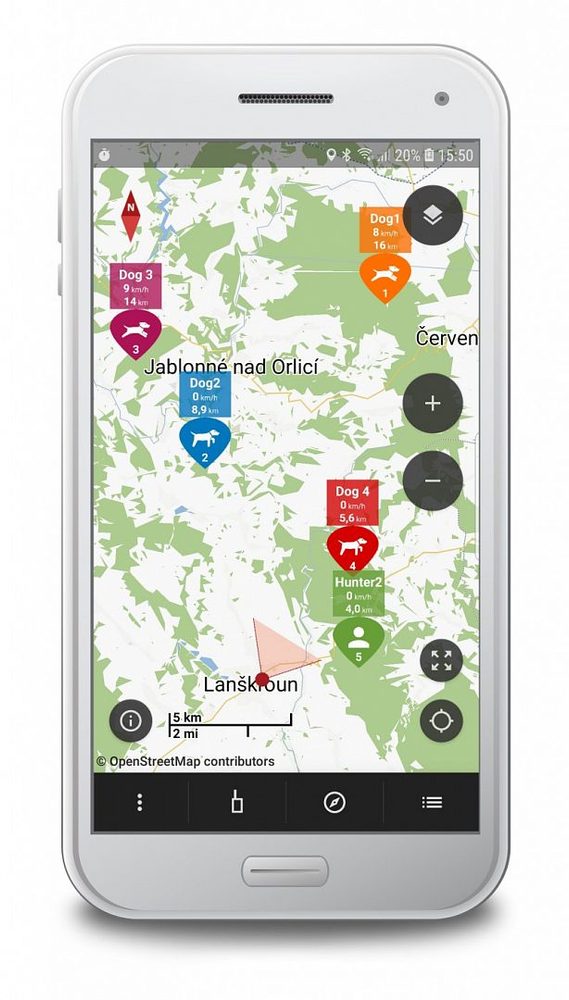 Dogtrace DOG GPS X30T (obrázek 8)