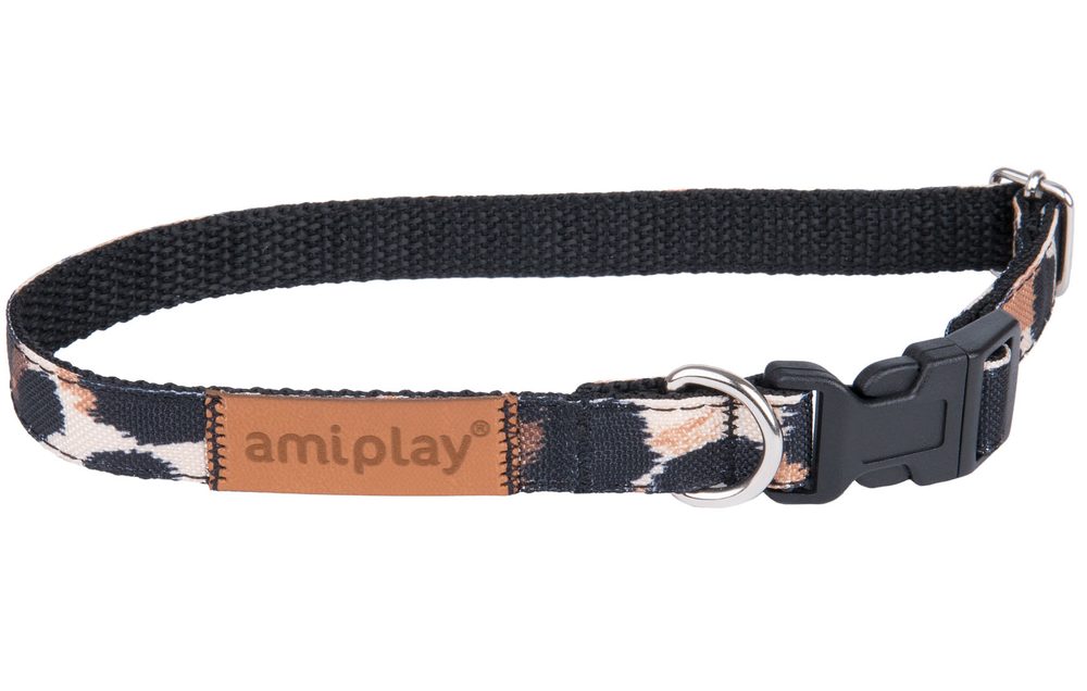 Amiplay Obojek nastavitelný Safari Panterka - M