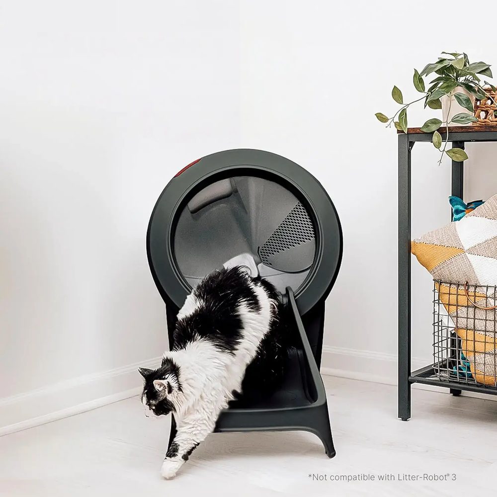 Přístupové schůdky s rampou pro automatickou toaletu Litter Robot 4 - černá (obrázek 8)