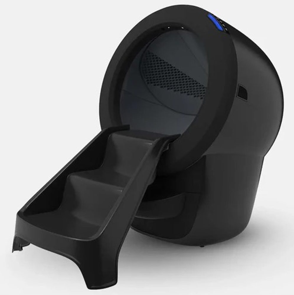 Přístupové schůdky s rampou pro automatickou toaletu Litter Robot 4 - černá (obrázek 5)