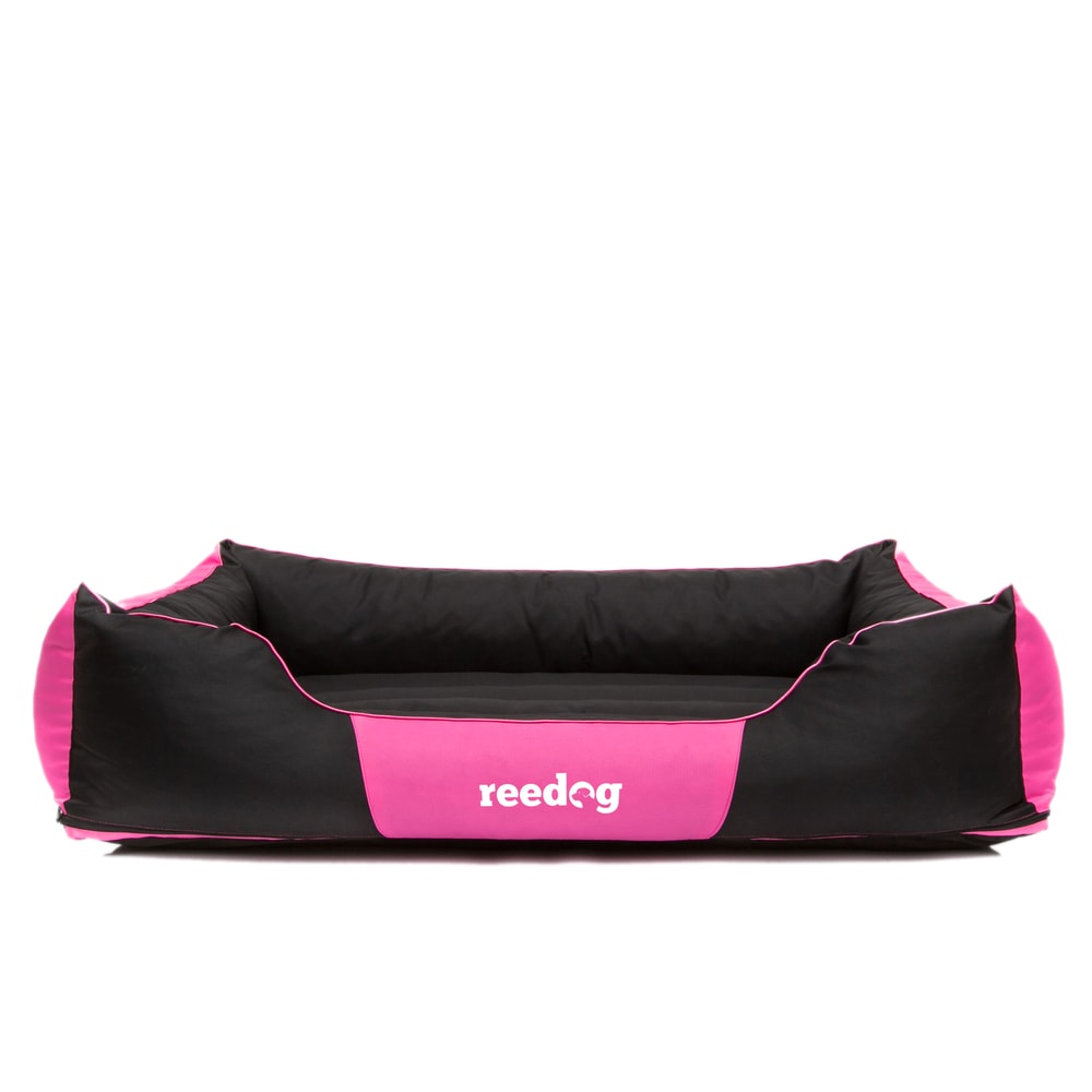 Hundebett Reedog Comfy Black & Pink - 3XL