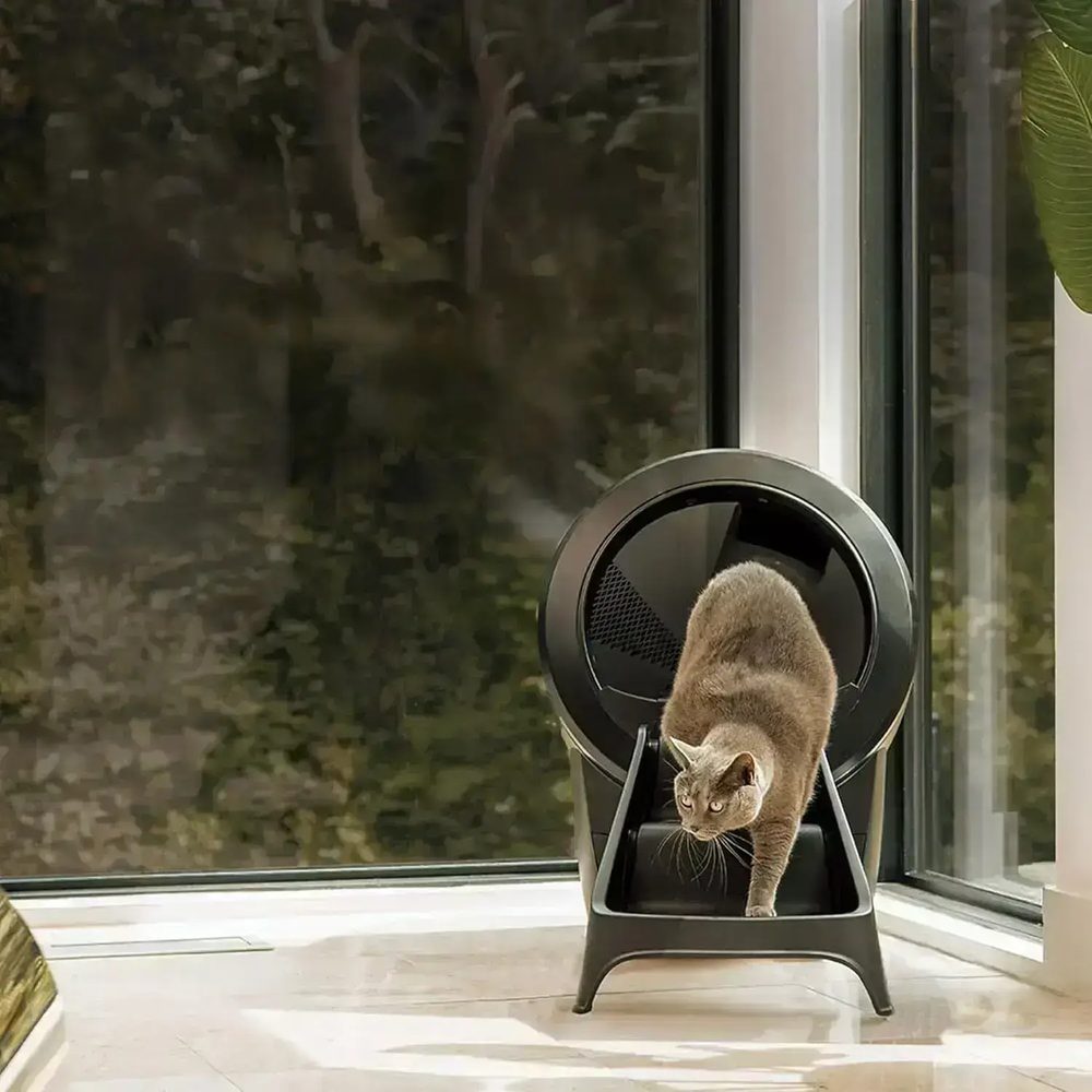 Přístupové schůdky s rampou pro automatickou toaletu Litter Robot 4 - černá (obrázek 9)