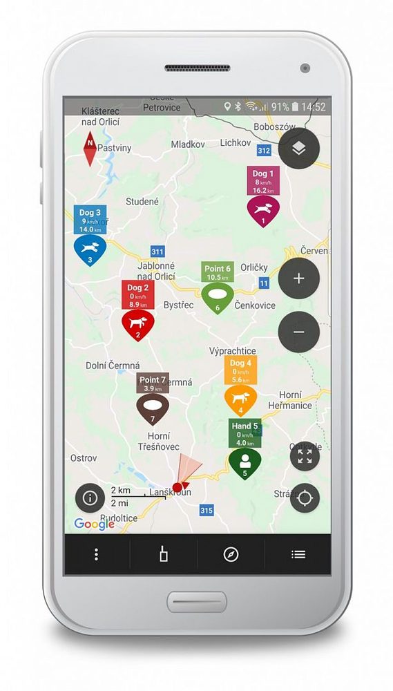 Dogtrace DOG GPS X30T (obrázek 6)