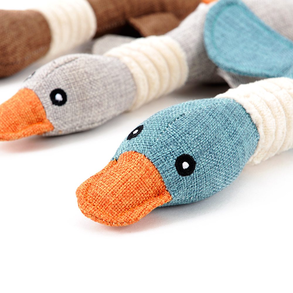 Reedog Plush Duck - světle modrá