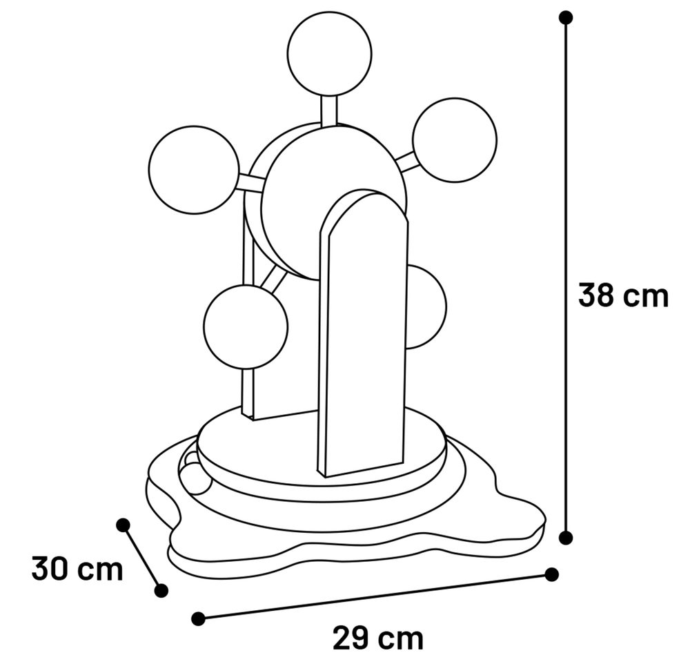 Flamingo Chip Ball track Brown