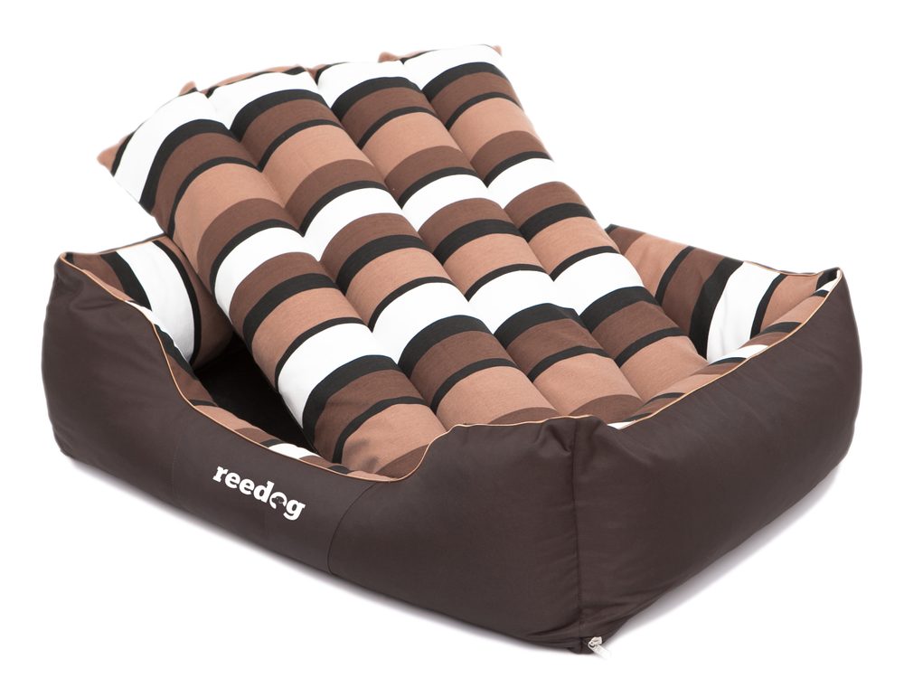 Reedog Pelíšek Comfy Brown & Stripes (obrázek 5)