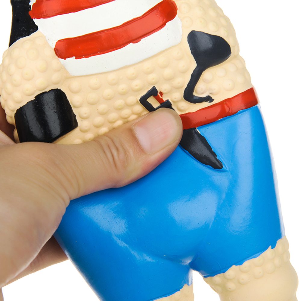 Reedog Duck Pirate, latexová pískacia hračka, 40 cm