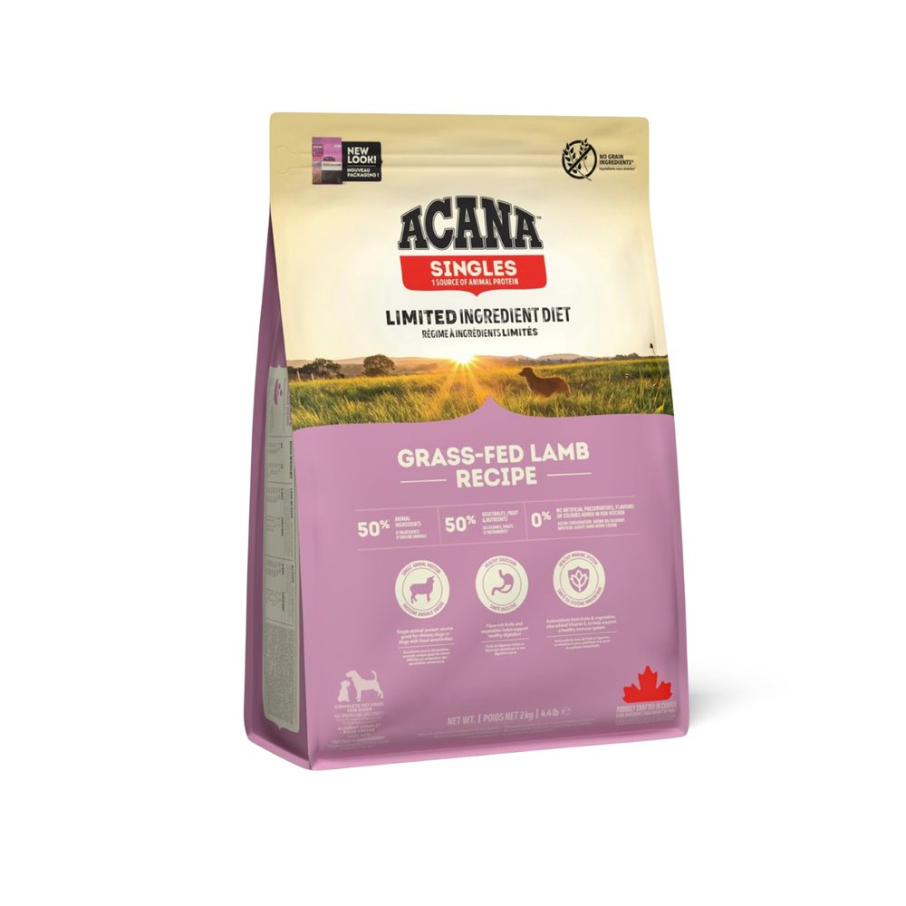 Acana Dog Grass-Fed Lamb Singles 2 kg