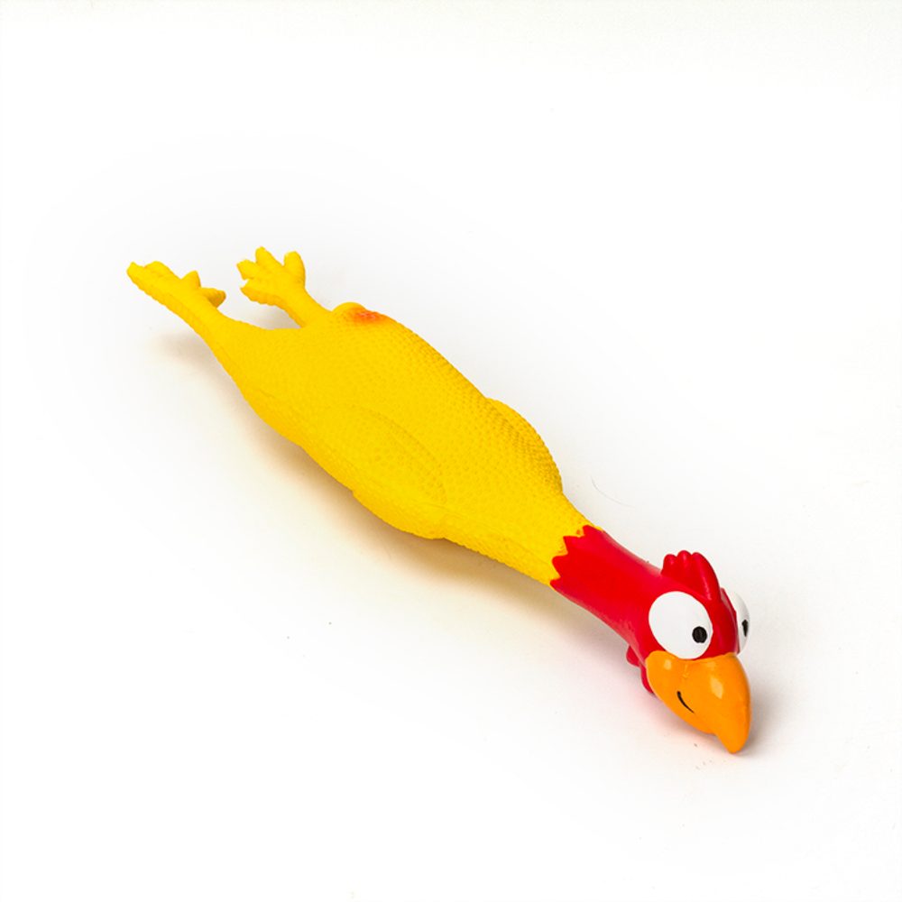 Reedog pískající krocan, žlutý latex - M