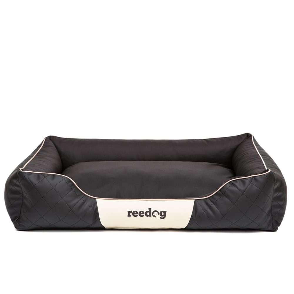 BAZAR - Pelíšek pro psa Reedog Black & Beige Perfection L - Rozbaleno