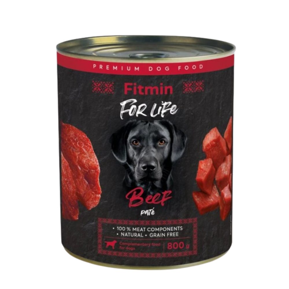 Fitmin Dog For Life konzerva Beef 800 g