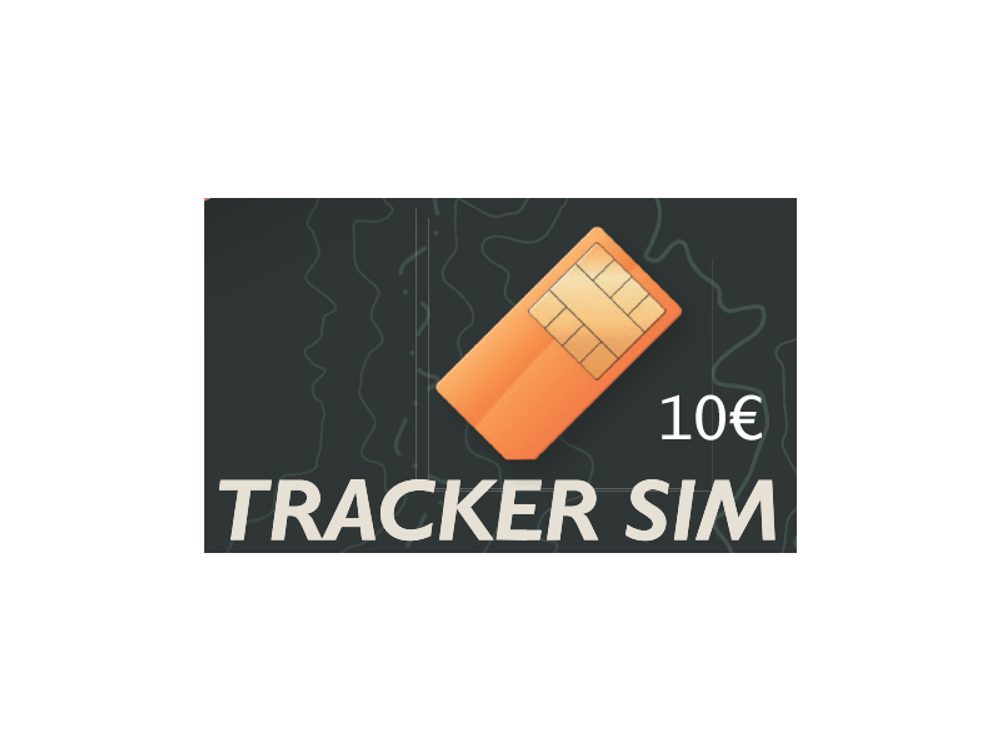 SIM karta do sledovacího GPS obojku G400 a G500 s kreditem 10€