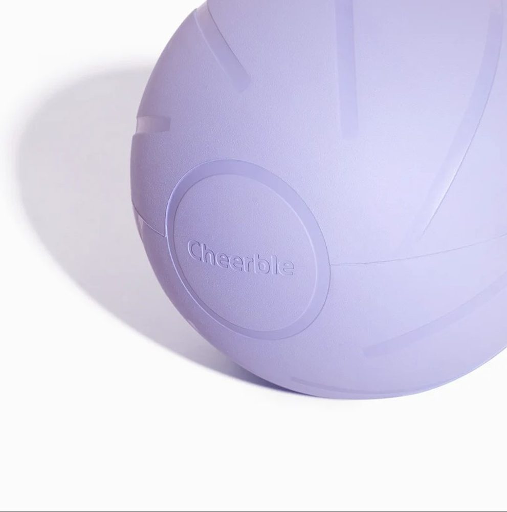 Cheerble Wicked Ball PE pre stredné a veľké psy fialový