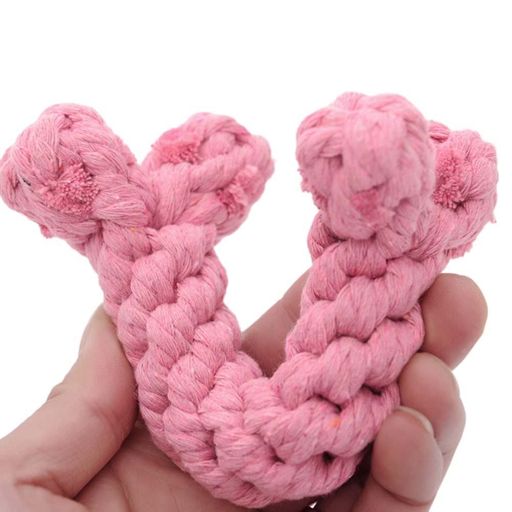 Reedog kost růžová, bavlněná hračka, 19 cm (obrázek 5)