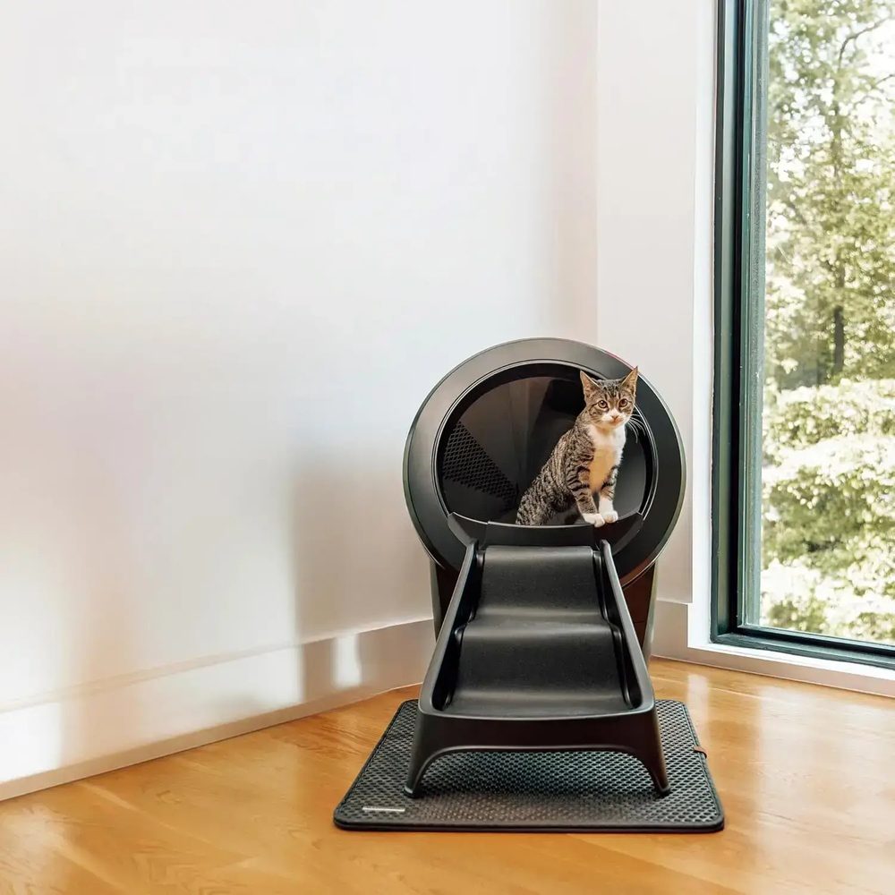 Přístupové schůdky s rampou pro automatickou toaletu Litter Robot 4 - černá (obrázek 7)