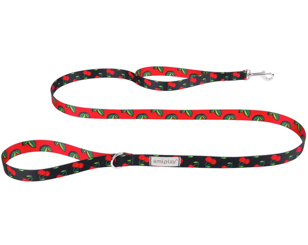 Amiplay Vodítko Be Happy Cherry 150 cm - L