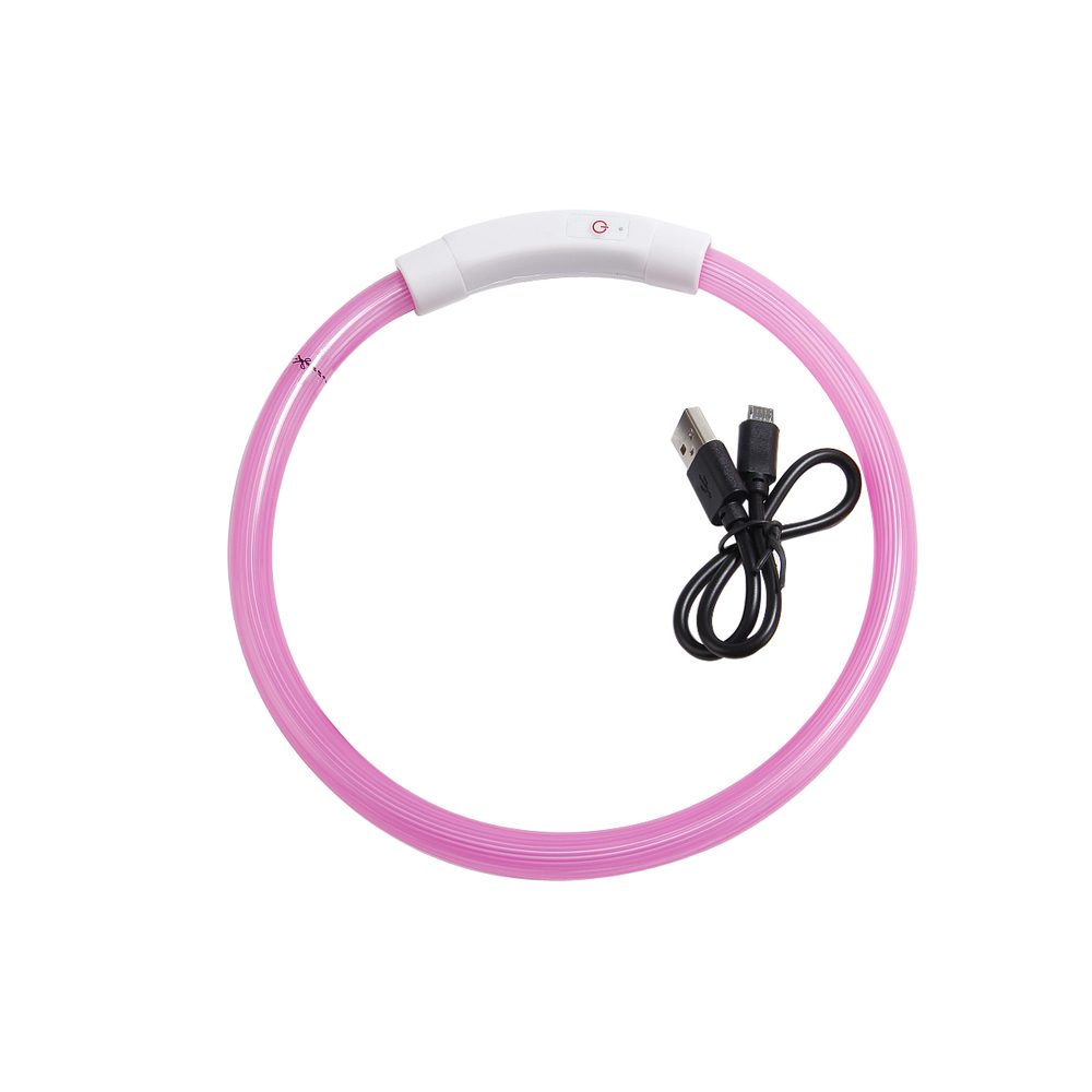 Reedog Full Light USB dobíjecí svítící obojek pro psy a kočky - žlutá - M (obrázek 11)