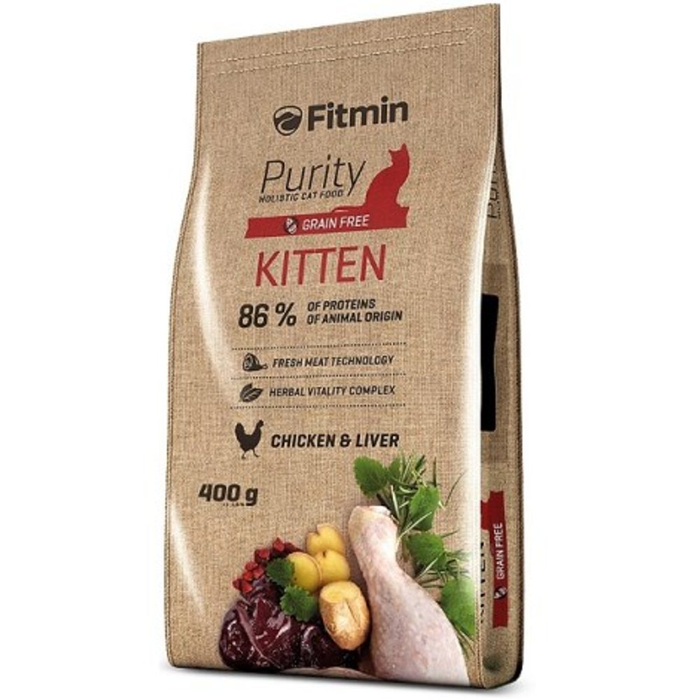 Fitmin Cat Purity Kitten 400 g - expirace do 10.11.2025