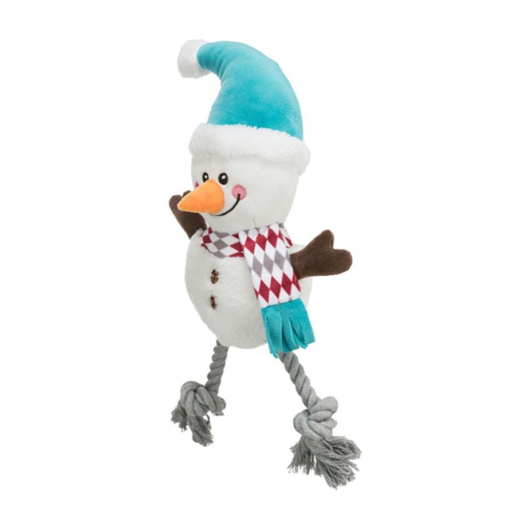 Xmas SNOWMAN, vánoční sněhulák, plyš/bavlna, 41 cm (obrázek 3)