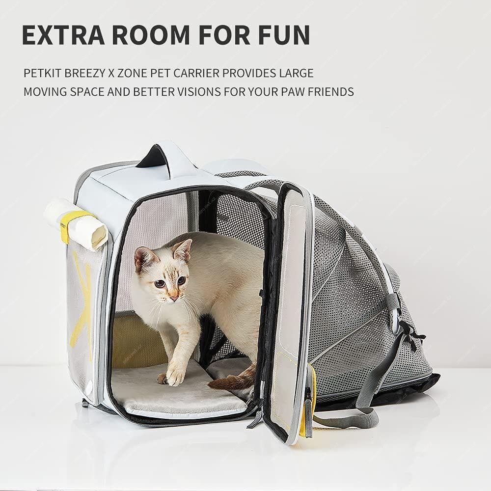 Petkit Batoh Breezy Xzone Grey (obrázek 7)