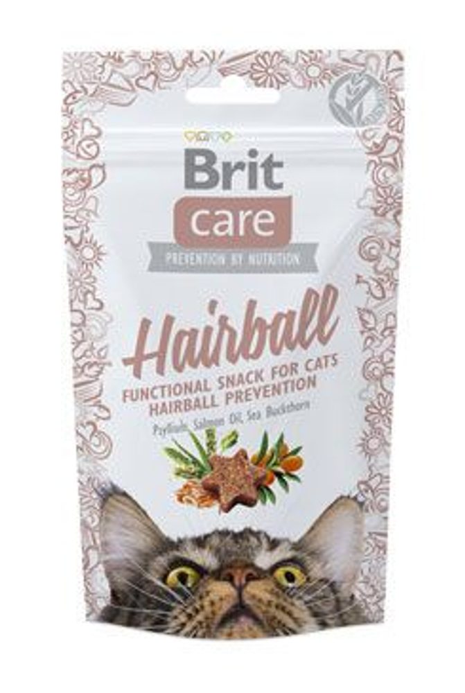 Brit Care Cat Snack Hairball - 50 g