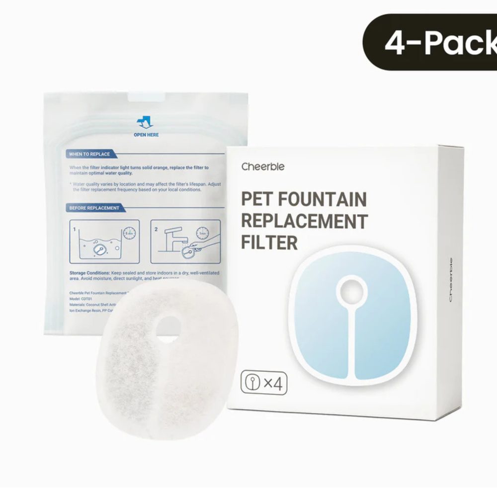 Cheerble filtry Elfin E1+, E1, D1 Pro - 4 ks | P59429