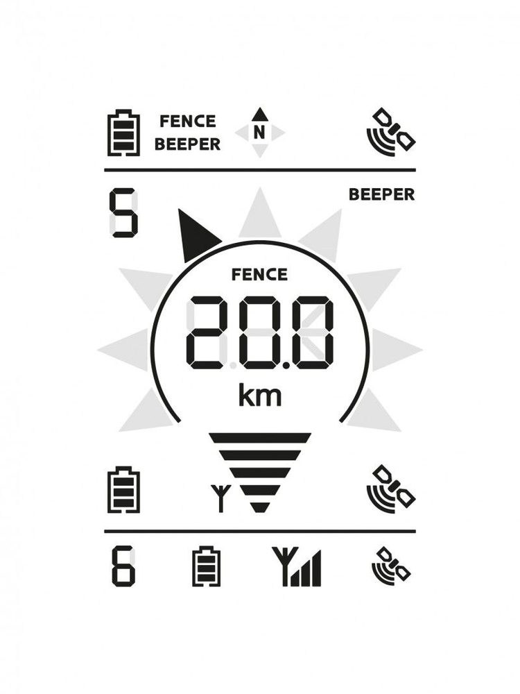 Přijímač Dogtrace DOG GPS X20 + verze short (obrázek 7)
