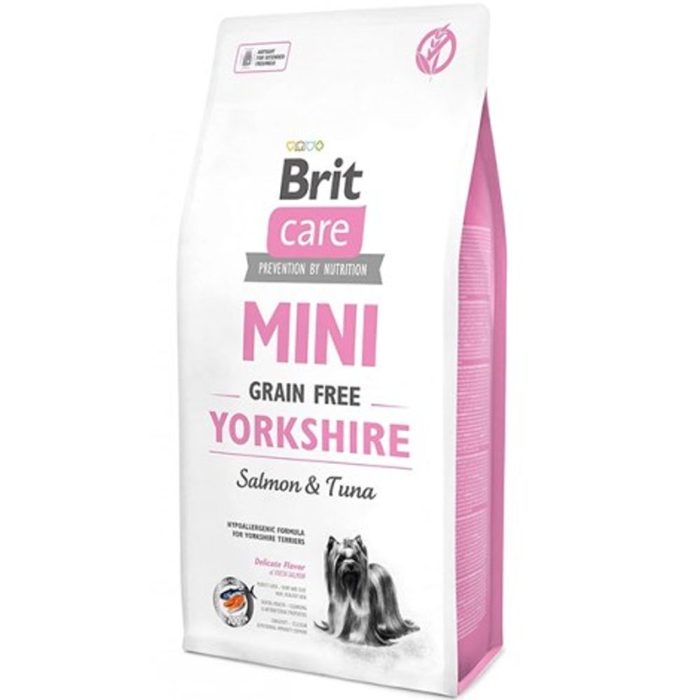 Expirace 20.5. 2026: Brit Care Mini GF Yorkshire Salmon & Tuna 7 kg v Reedog.cz