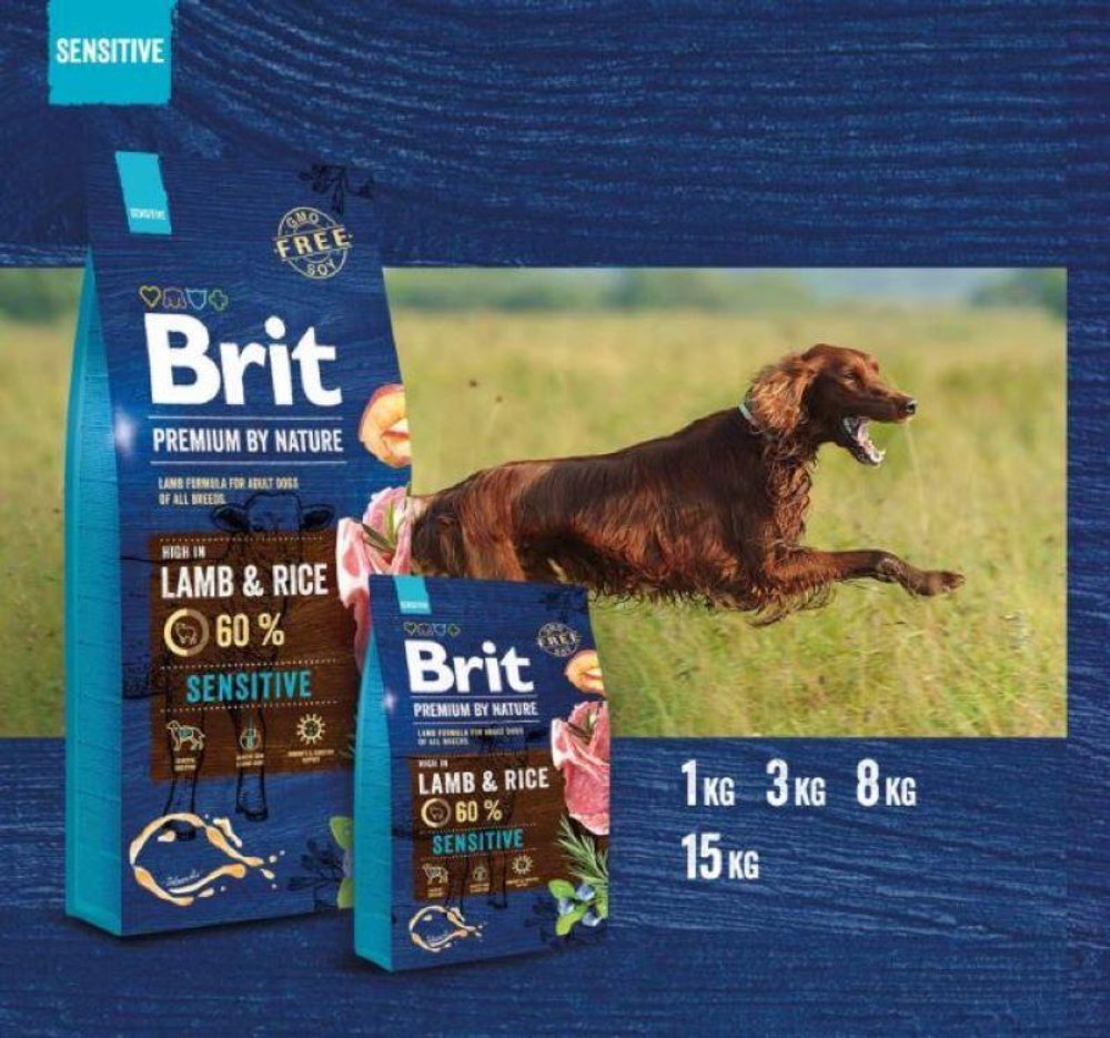 Brit Premium by Nature Sensitive Lamb 15 kg (obrázek 3)