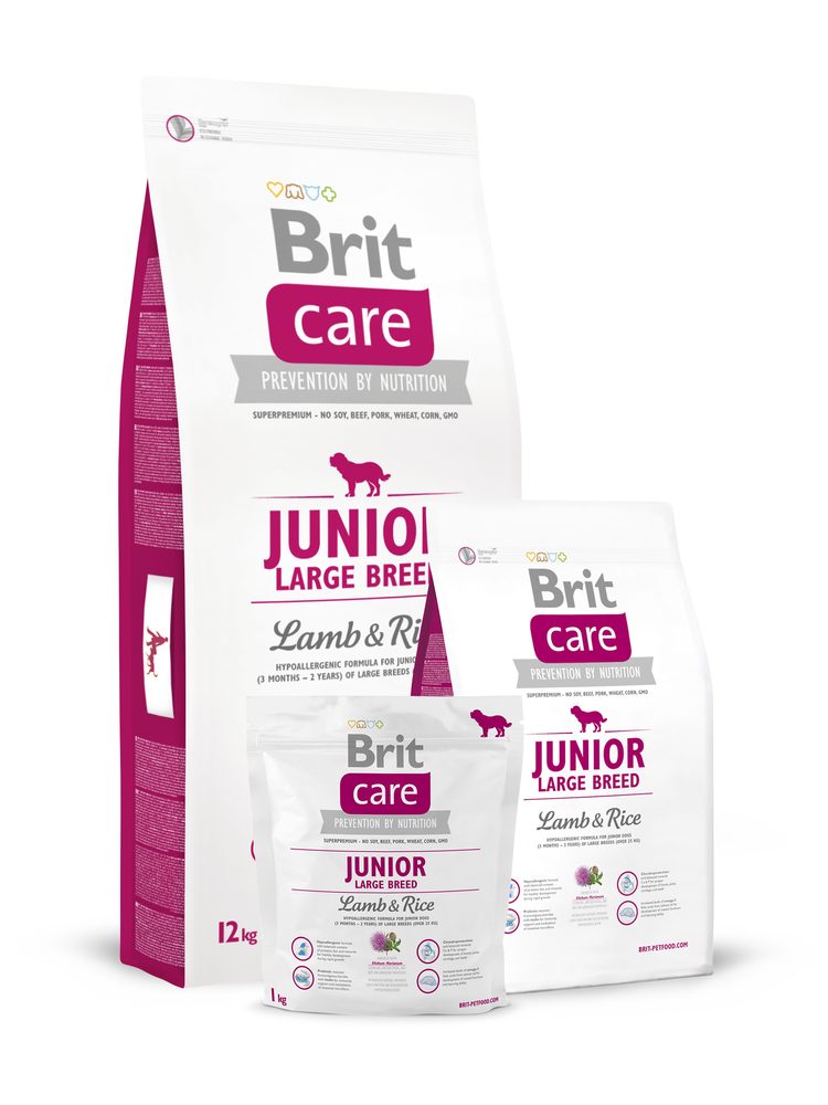 Brit Care dog Junior Large Breed Lamb & Rice - 12kg