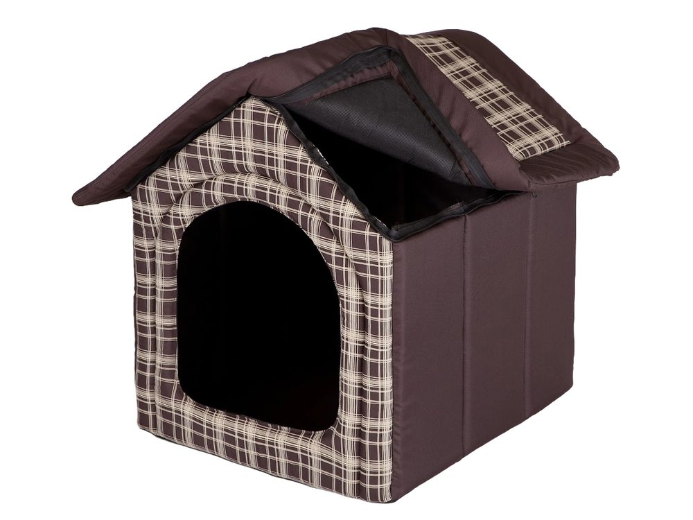Domček pre psa Reedog Brown Strips