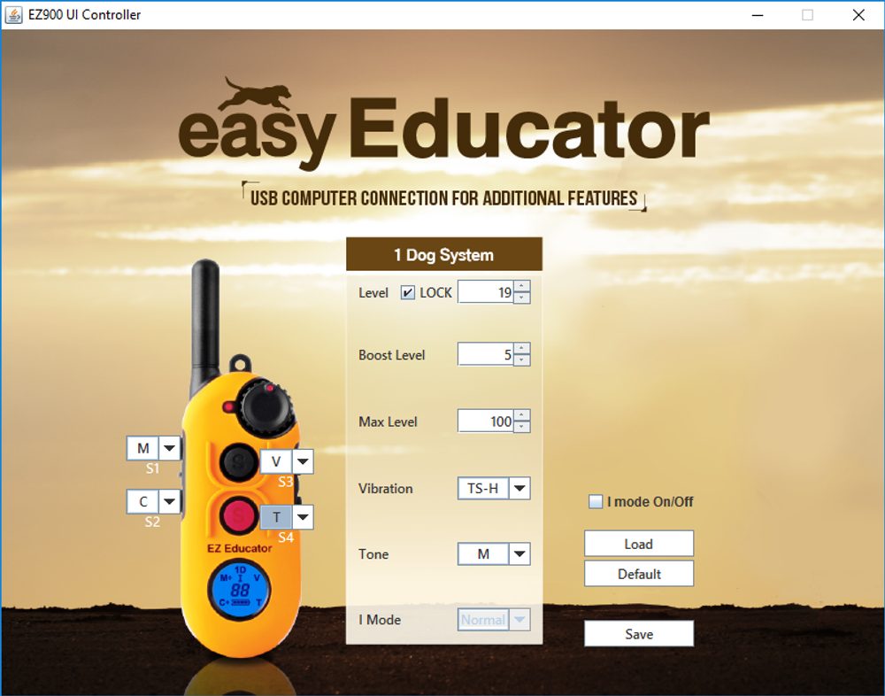 E-Collar Easy Educator EZ-900 - pro 1 psa - žlutá (obrázek 8)