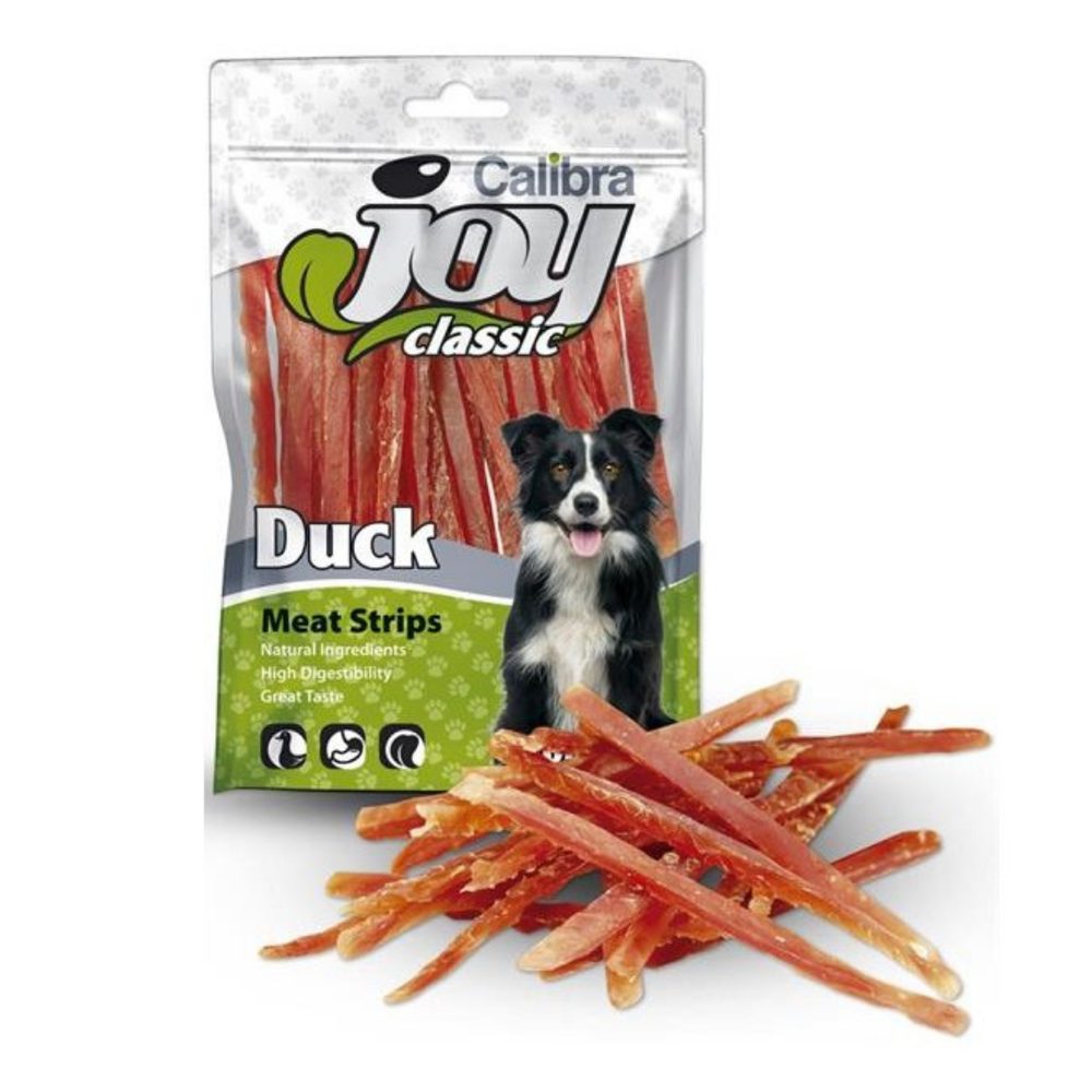 Calibra Joy Dog Classic Duck Strips 80g - expirace do 26.12.2025