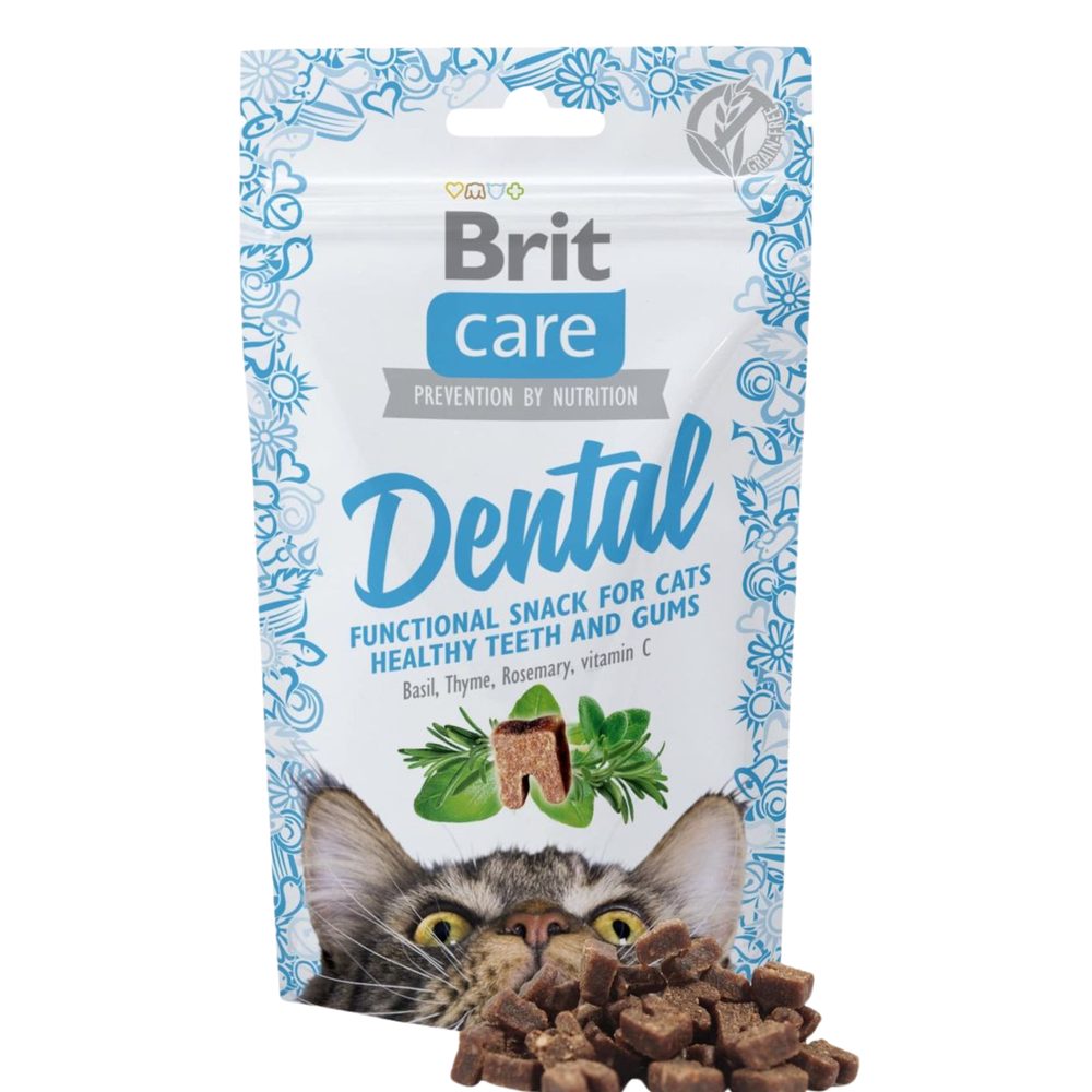 Brit Care Cat Snack Dental - 50 g