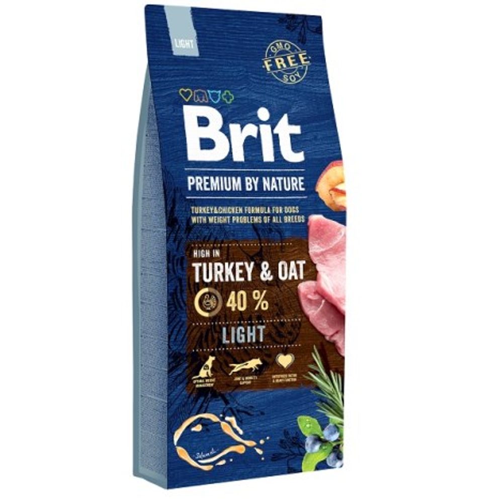 Expirace 29.7. 2026: Brit Premium by Nature Light 15 kg | P59686