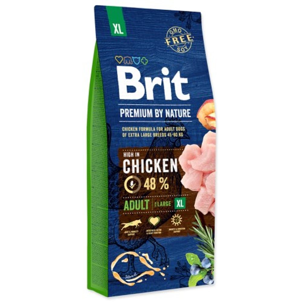 Expirace 30.7. 2026: Brit Premium by Nature Adult XL 15 kg | P59687