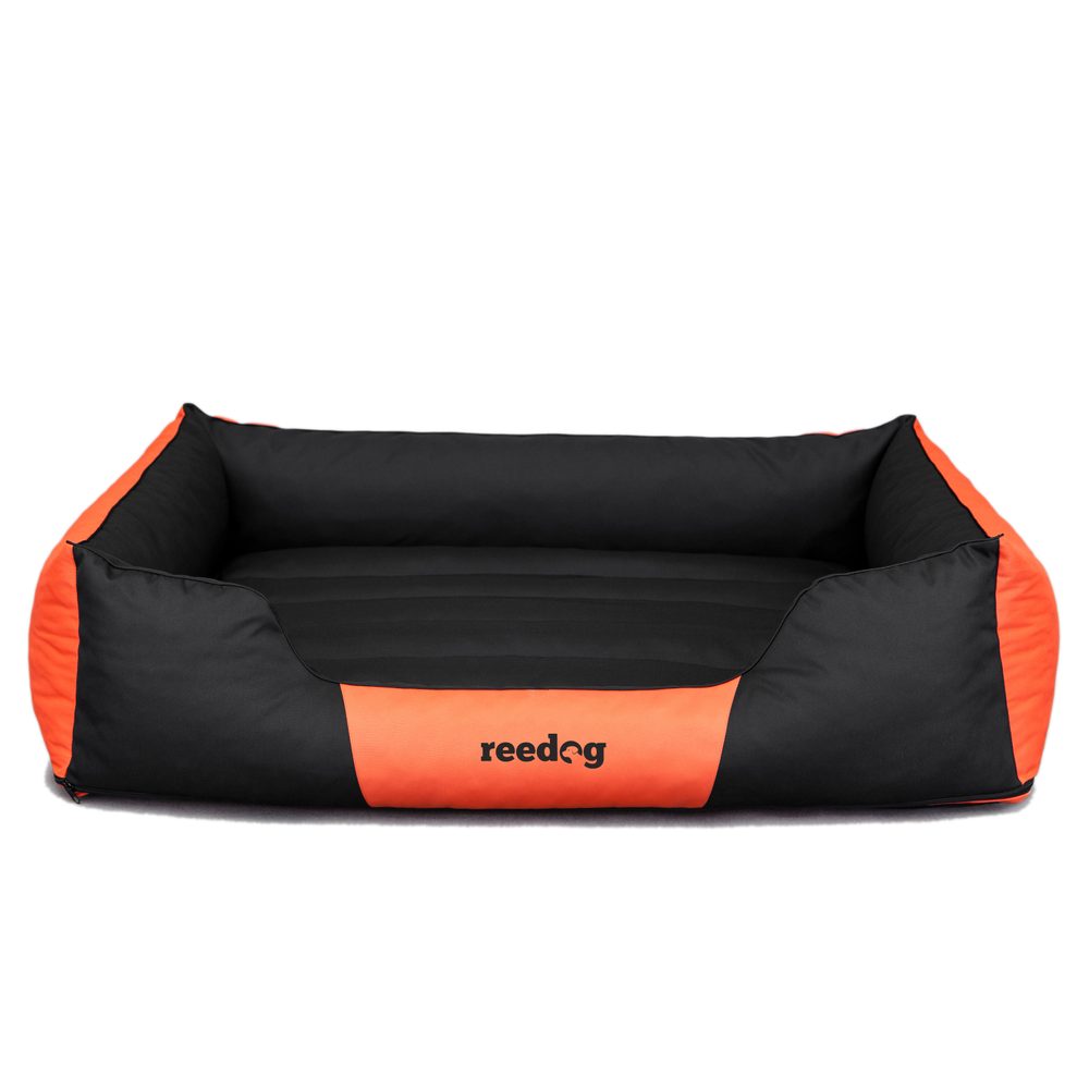 Pelíšek pro psa Reedog Comfy Black & Orange - 3XL