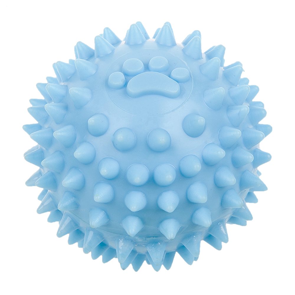 Reedog Ball Chew & Play, gumový míček, 6 cm - modrá