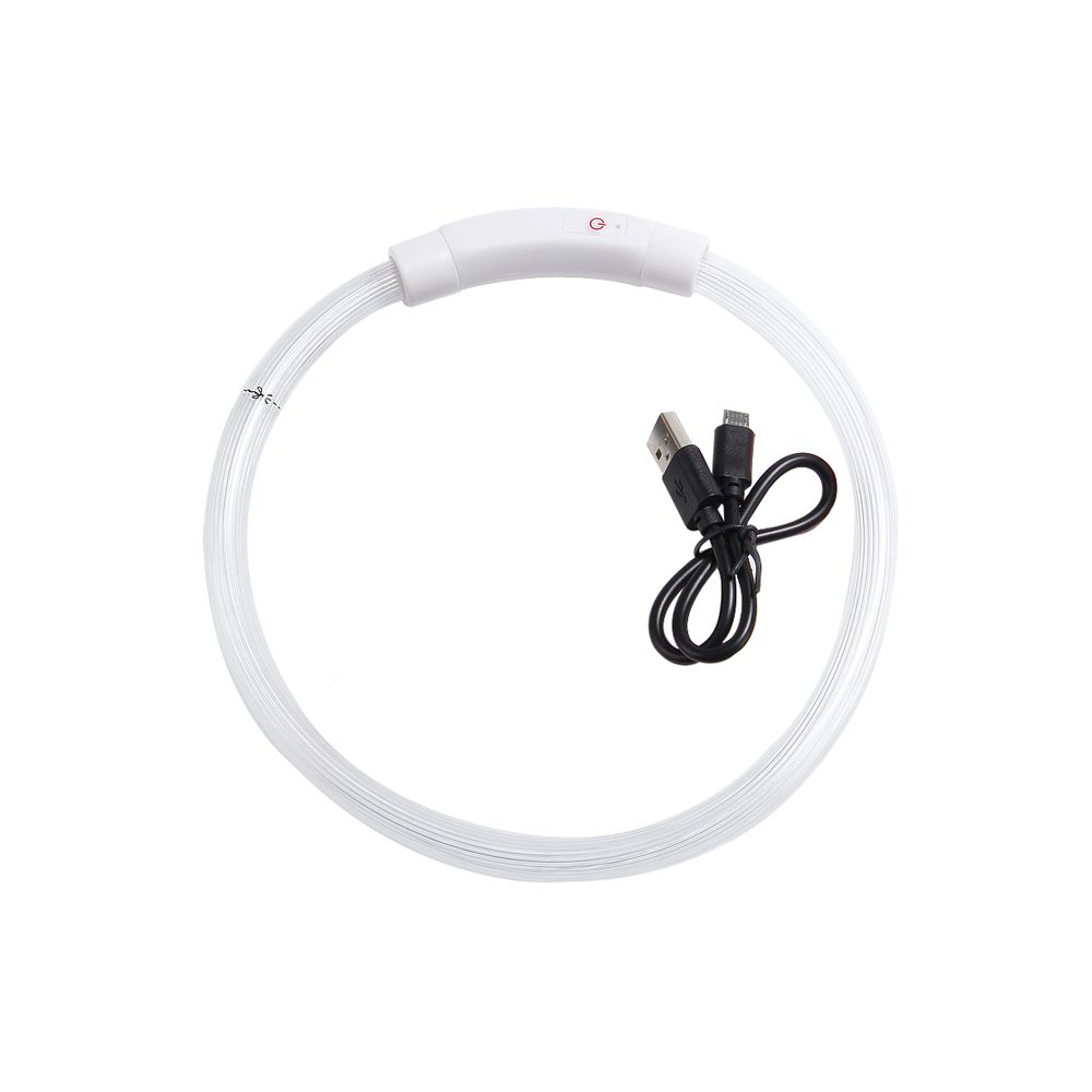 Reedog Full Light USB dobíjecí svítící obojek pro psy a kočky - žlutá - M (obrázek 12)