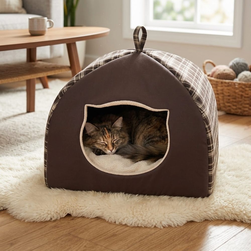 Iglu pre mačky Reedog Beige