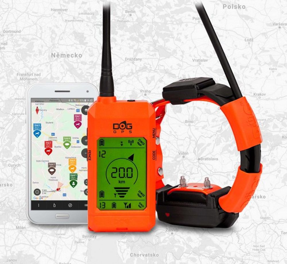 BAZAR - Dogtrace DOG GPS X30T - s výcvikovým modulem - Zánovní