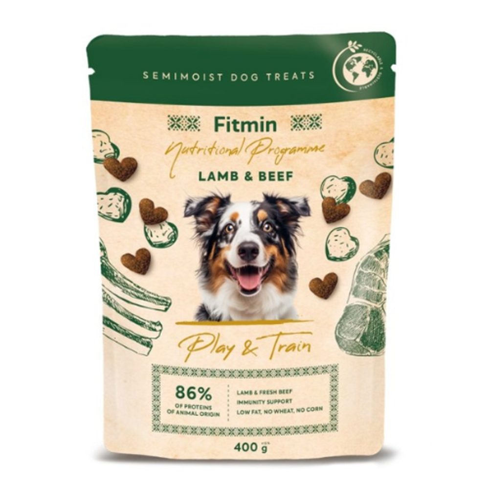 Fitmin dog NP Play and Train Lamb & Beef 400 g