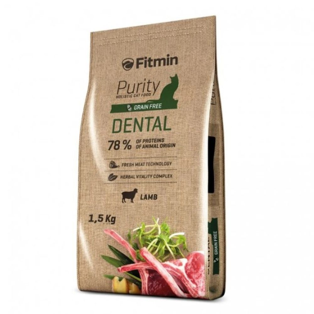 Expirace 8.8. 2026: Fitmin Cat Purity Dental 1,5 kg | P59755